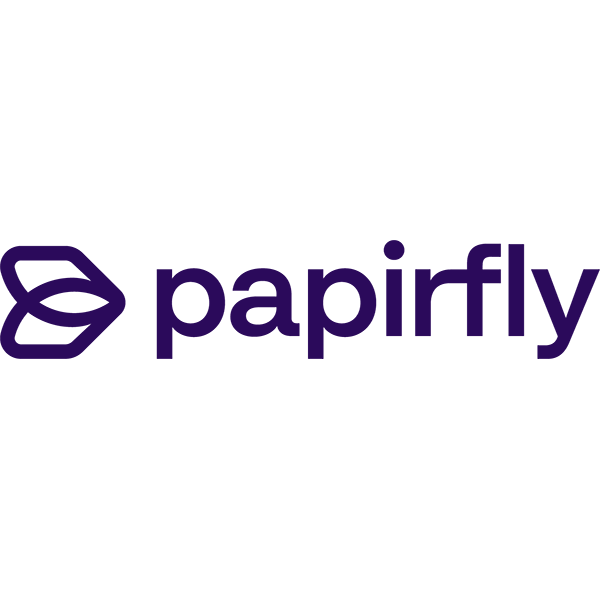 Papirfly Logo Purple-a